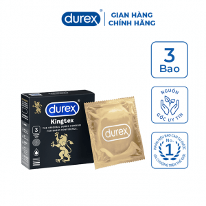 Bao cao su Durex Kingtex 3S