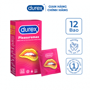 Bao cao su Durex Pleasuremax 12S