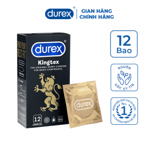 Bao cao su Durex Kingtex 12S